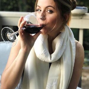 India Hicks Cream of the Crop Scarf for Women